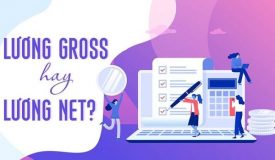 Lương Gross & Net là gì? Cách tính lương Gross sang Net chuẩn